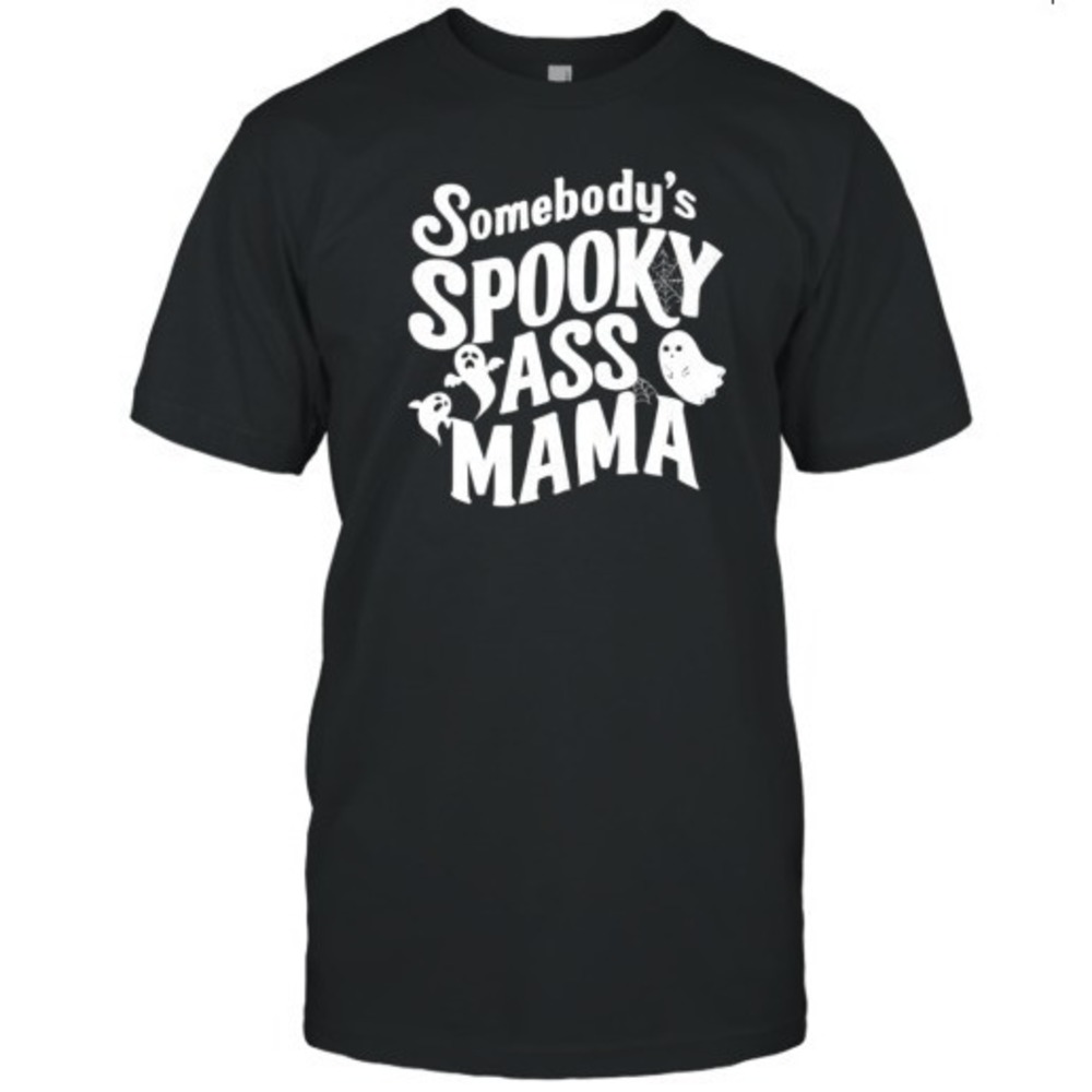Fun Halloween Ghosts Spooky Mom Art T-Shirt